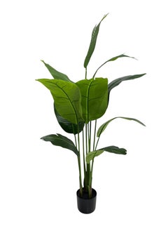 BABAZAM BABAZAM Artificial Tree Fake Tall Plant in Pot Potted Silk Tree for Indoor Entryway Décor Outdoor Modern Home Office Gift Living Room Floor 1.6m  - Image 2