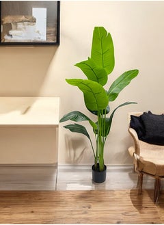 BABAZAM BABAZAM Artificial Tree Fake Tall Plant in Pot Potted Silk Tree for Indoor Entryway Décor Outdoor Modern Home Office Gift Living Room Floor 1.6m  - Image 5