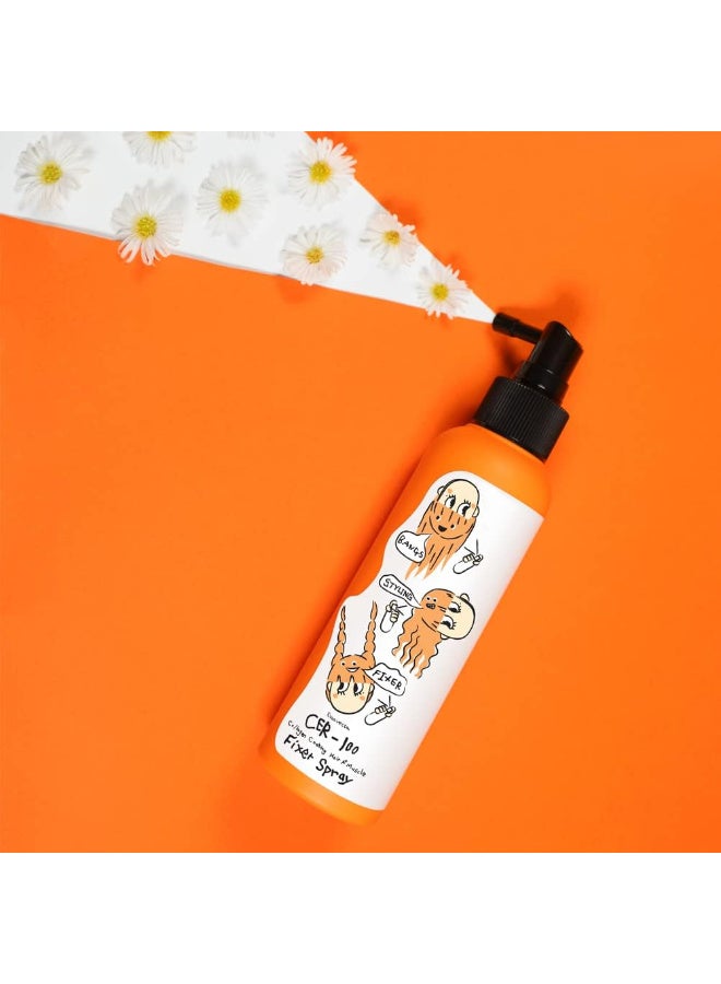 Elizavecca CER-100 Collagen Coating Hair A+ Muscle Fixer Spray 150ml/5.07 fl.oz. - anti-frizz spray keeps hair frizz-free / Hair Fix & Strong Hold / Styling / Volumizing / Texturizing / Hair Setting - Image 2