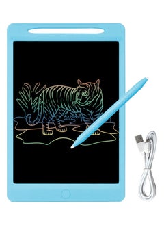 NIBEMINENT 11.5 Inch Multipurpose Rechargeable LCD Tablet with Stylus Pen and USB Cable Blue 