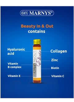 MARNYS Marnys Beauty In & Out Elixir - 14 Vials  - Image 3