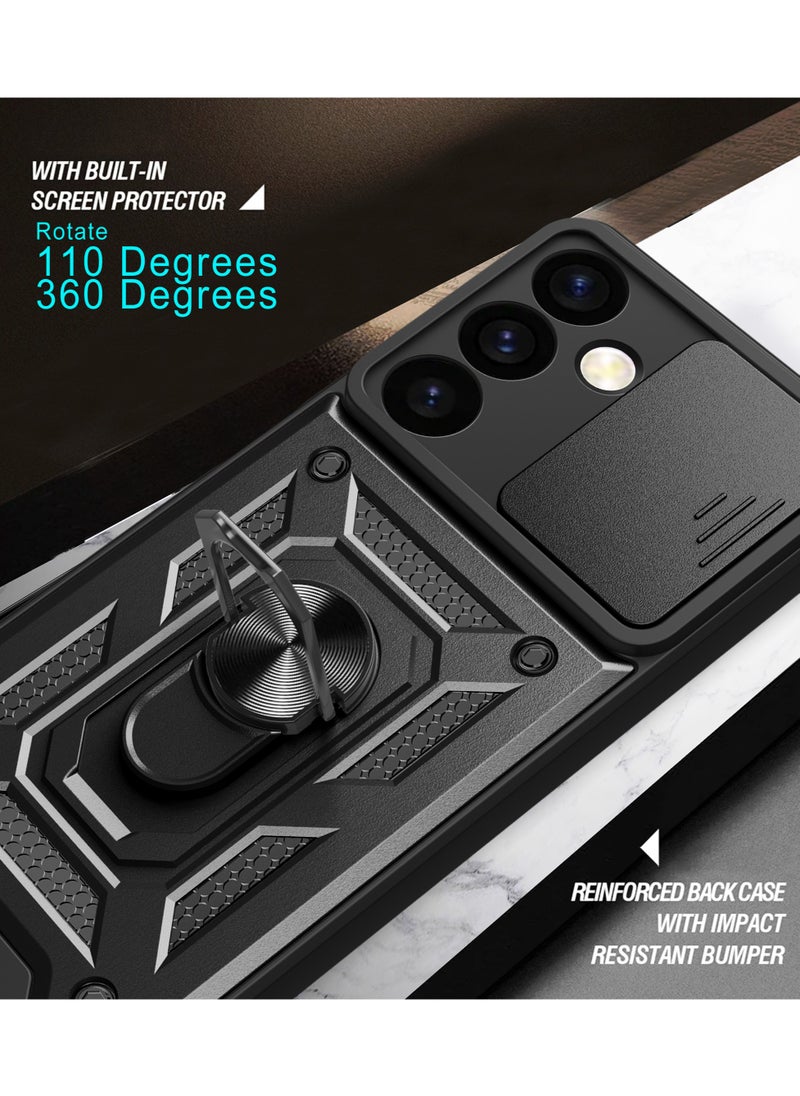 URBBKING - Protective Case Cover For Samsung Galaxy S24 Black - Image 1