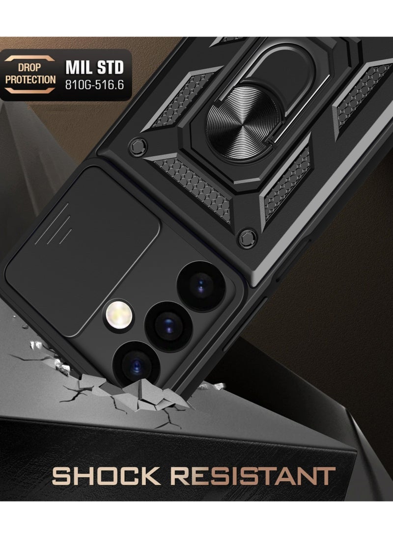 URBBKING - Protective Case Cover For Samsung Galaxy S24 Black - Image 1