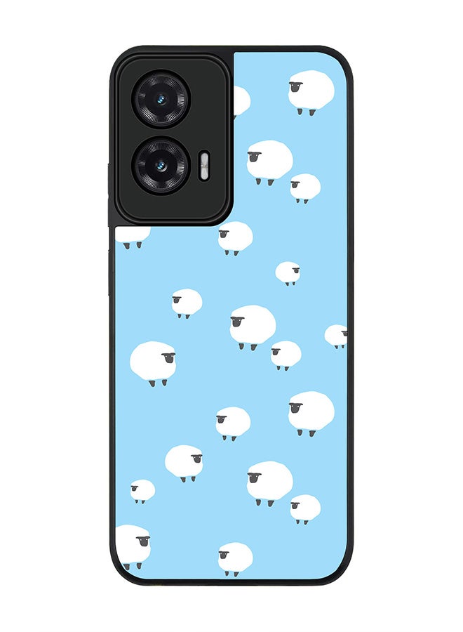 Stylizedd For Motorola Moto G35 Case,Slim fit Camera Protection, Shockproof Thin Phone cover  - Counting Sheep