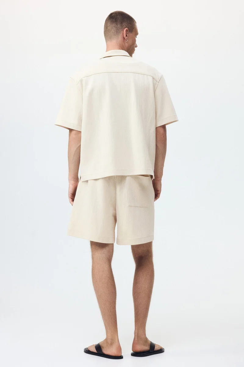 H&M  Relaxed Fit Interlock shorts for Men | Best Price UAE