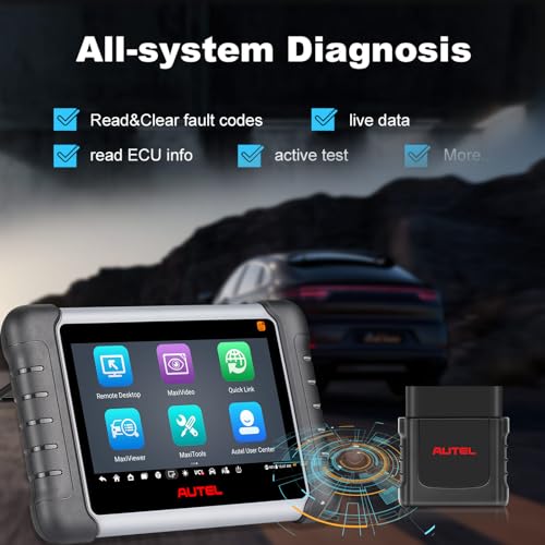 Autel أداة تشخيص أوتيل ماكسي برو MP808Z-TS لفحص TPMS الكامل، النسخة المحدثة لعام 2024 من MP808TS، ماسح OBD2 للتحكم ثنائي الاتجاه لتشخيص جميع الأنظمة، أكثر من 30 وظيفة صيانة - Image 2