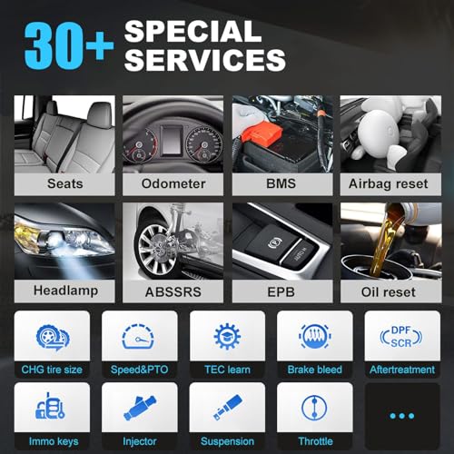 Autel أداة تشخيص أوتيل ماكسي برو MP808Z-TS لفحص TPMS الكامل، النسخة المحدثة لعام 2024 من MP808TS، ماسح OBD2 للتحكم ثنائي الاتجاه لتشخيص جميع الأنظمة، أكثر من 30 وظيفة صيانة - Image 4