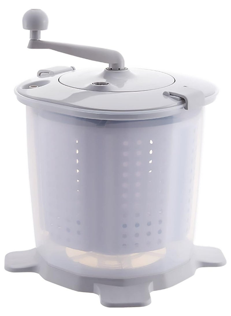 AROAQ - Portable washing machine Mini hand crank manual washing machine 2 in 1 portable washing machine dehydrator Camping Dormitory Small washing machine for flats - Image 1