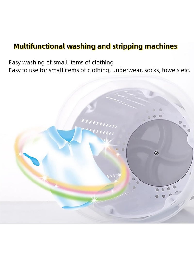 AROAQ - Portable washing machine Mini hand crank manual washing machine 2 in 1 portable washing machine dehydrator Camping Dormitory Small washing machine for flats - Image 1