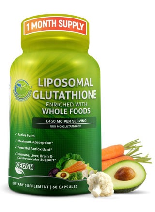 Liposomal Glutathione 500mg - Active Form L Glutathione (Reduced) for Maximum Absorption - Made with Organic Whole Foods - Master Antioxidant & Detoxifier - Immune & Cardiovascular Support - 60 count - pzsku/ZE20DBB588D0A049AD89CZ/45/1743365428/e8c6dc79-e308-448c-8632-d4e1bd312b22
