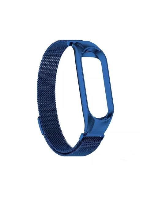 Generic strap Compatible with Xiaomi Mi Band 5/6, Stainless Steel