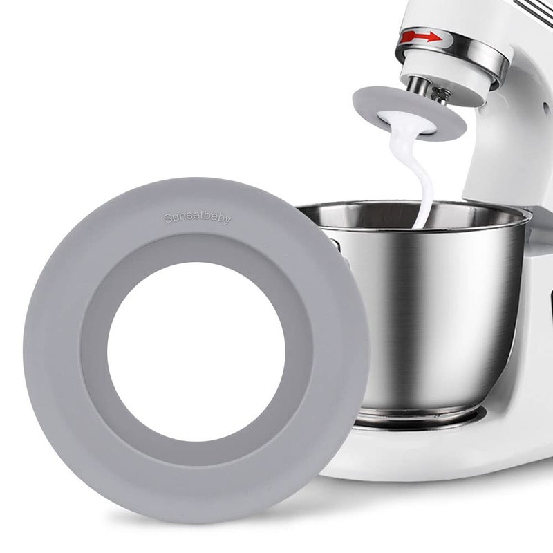 Dough Hook Shield for Kitchenaid Mixer Keep The Mixer Clean Fit All Type C Shape 374in95mm Diameter KitchenAid Stand Mixer Hooks Grey