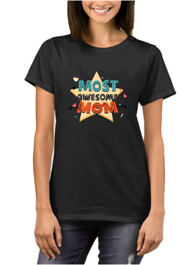 PRINTSHOP4ME Mothers Day Tshirt - Tshirt Gift from Kids Daughter Son - Best Mother's Day Tshirt - Best Mom Ever Tshirt - Gift for Mom  - Image 1