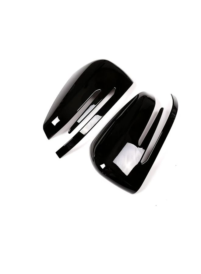 Carbon Fiber Pattern Rear View Mirror Cover Sticky Type For Benz Models - Image 5