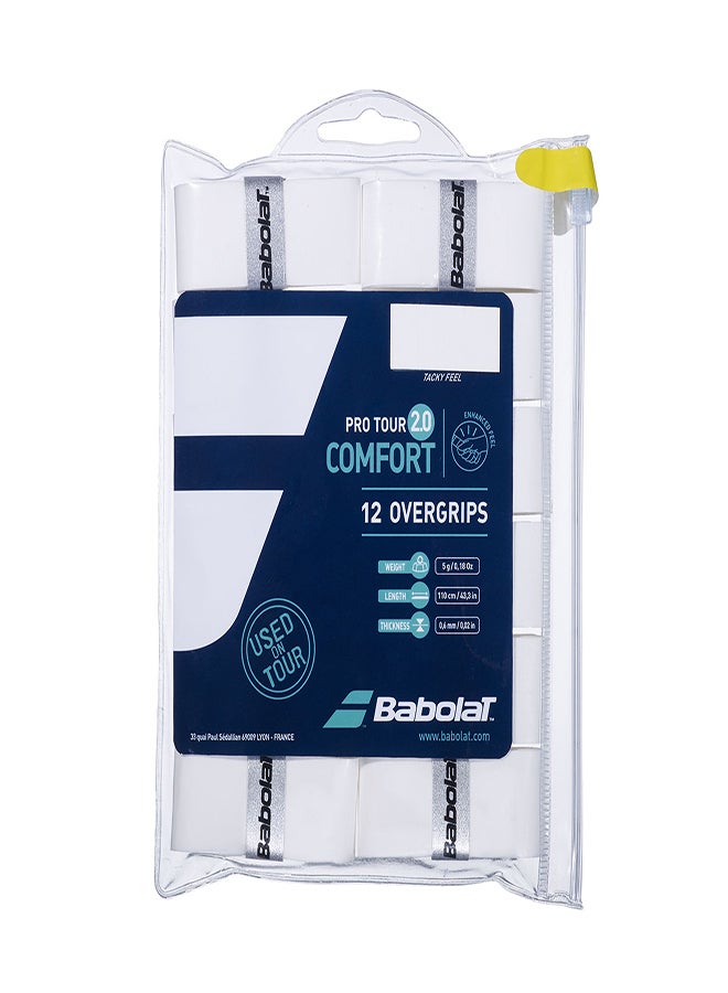 Babolat Tennis Grips Pro Tour 654014-101-Uniq,Size Uniq (French Brand)