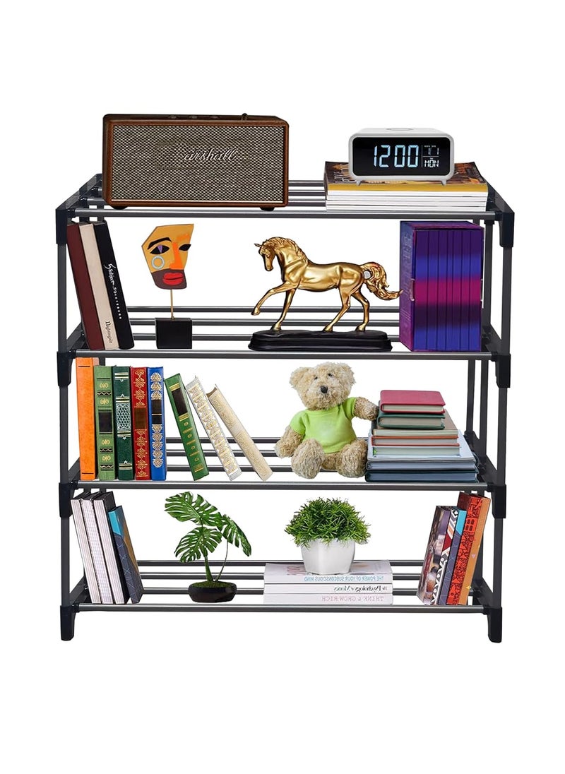 RAXON WORLD RAXON WORLD Plastic Multipurpose Rack Organizer Shelves for ShoeClothesBooks 4 Layer  - Image 1