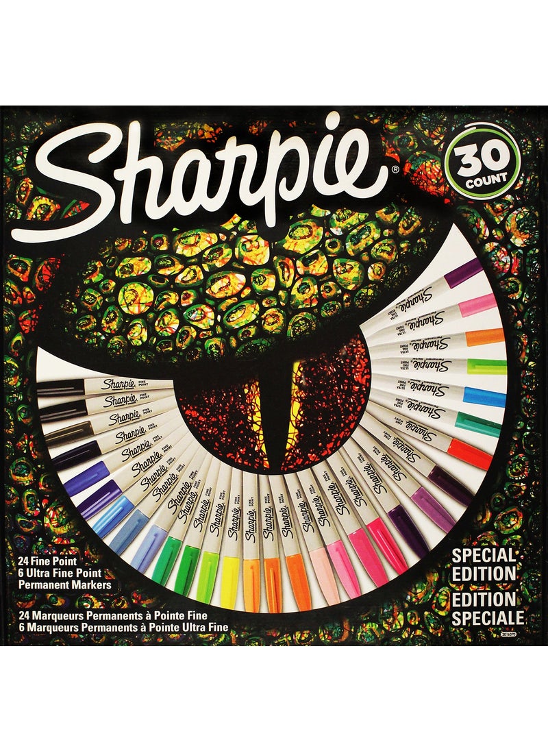 Sharpie - Set Permanent Fine 30 Pcs. Comp. 2016370 - Image 1