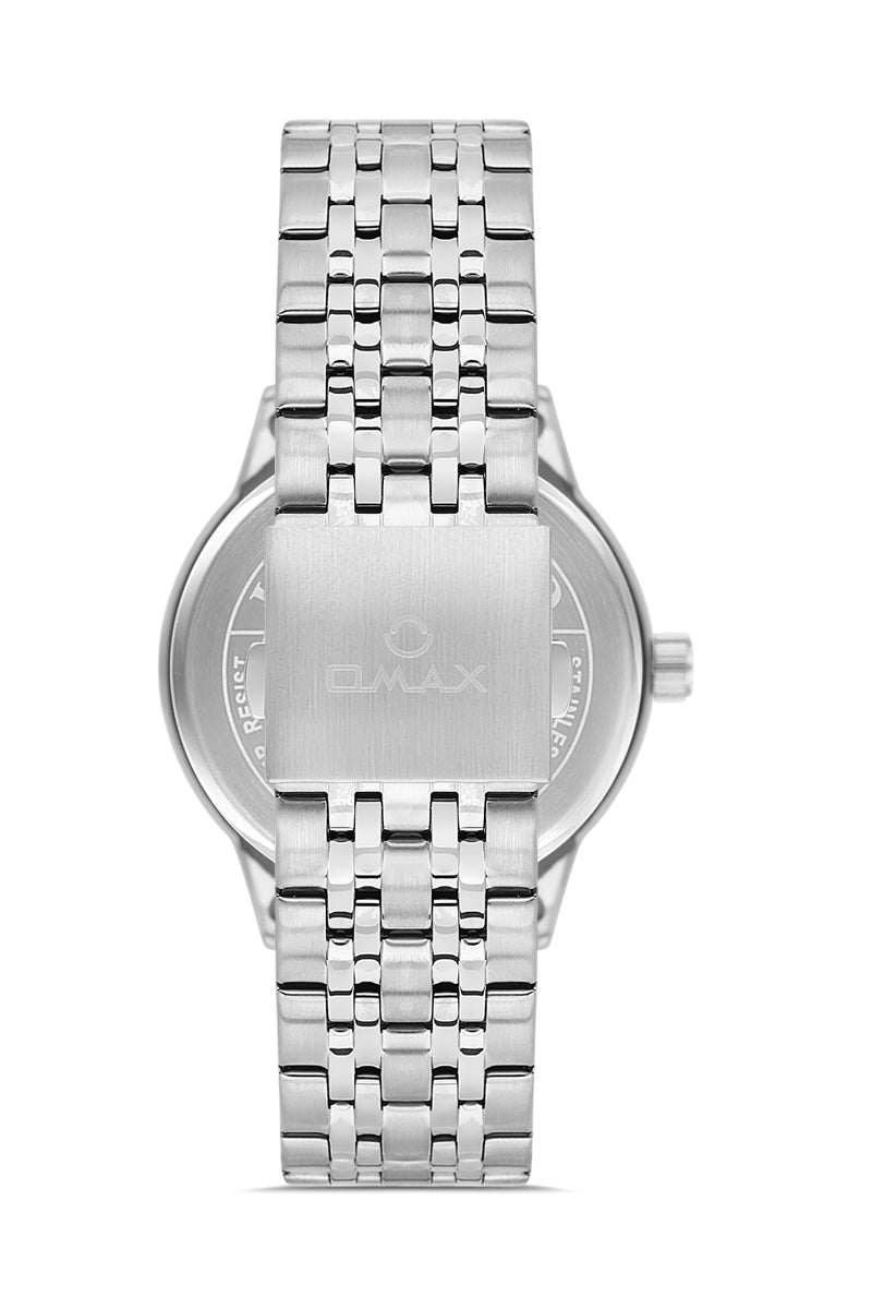 OMAX Men's Wrist-Watch | Analog | Stainless Steel Band | Elegant Design - Image 3
