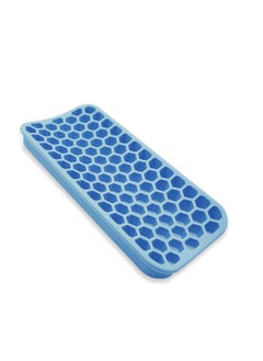Small Silicone Pad for Curling Iron Thicker Heat Resistant Silicone Mat for Hair Tools Portable Hair Styling Tool Rest Holder for Straightener Hair Dryer Flat Iron Blue
