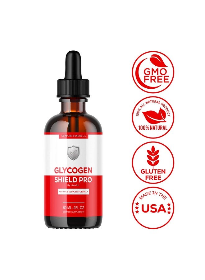 LIVORKA (2 Pack) Glycogen Shield Pro - Glycogen Shield Pro Drops, GlycogenShield Pro Drops, GlycogenShield Pro Support, Glycogen Shield Pro Support, Glycogen Shield Pro Supplement, 2 Bottles for 60 Days - Image 4
