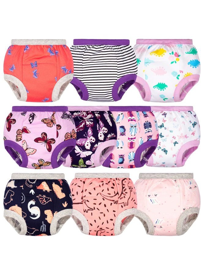 BIG ELEPHANT Potty Training Underwear, 100% Cotton Absorbent Unisex Toddler Pee Pants for Boys & Girls - Image 1