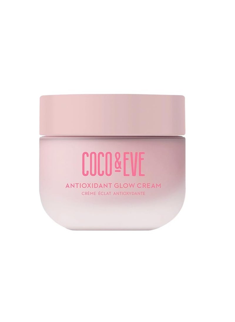 COCO & EVE Coco & Eve Antioxidant Glow Cream. With Niacinamide, Hyaluronic Acid, & Ceramide to nourish, protect, repair & smoothen the skin. Suitable for sensitive skin (1.76 fl oz)  - Image 1