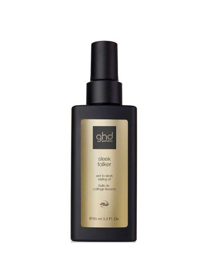 GHD Sleek Talker Wet to Sleek Styling Oil 95ml - Image 1