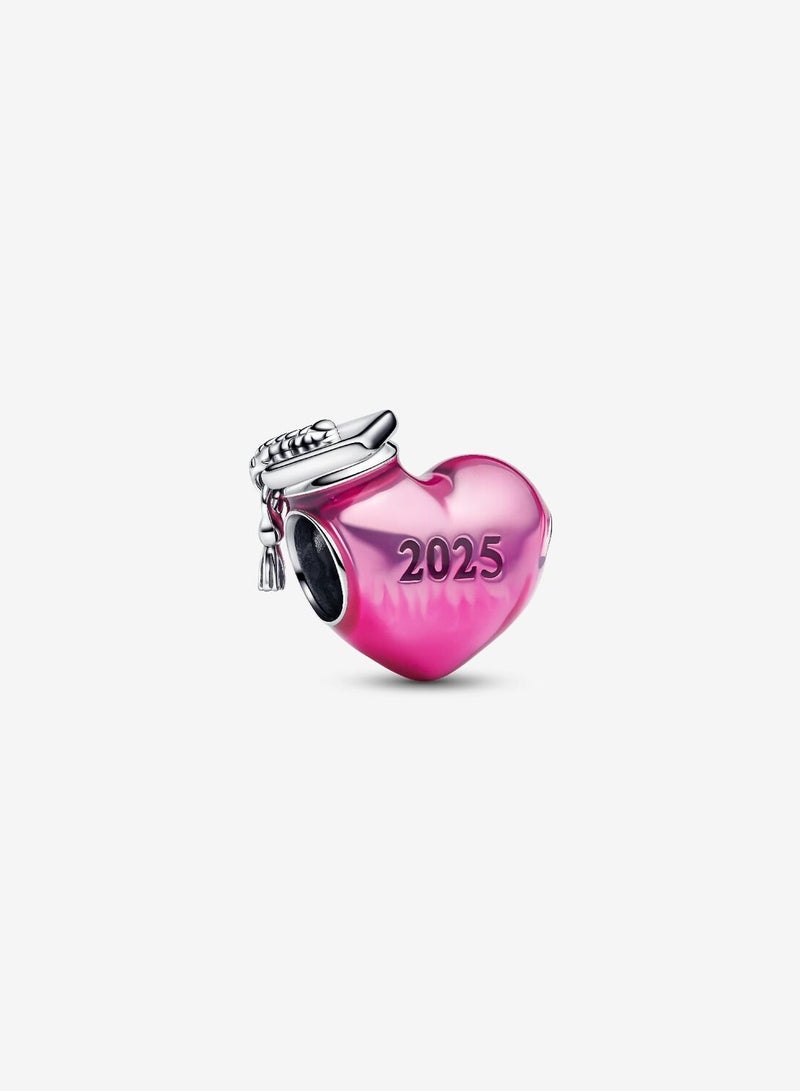 PANDORA Graduation 2025 Heart Charm 793788C01  - Image 1