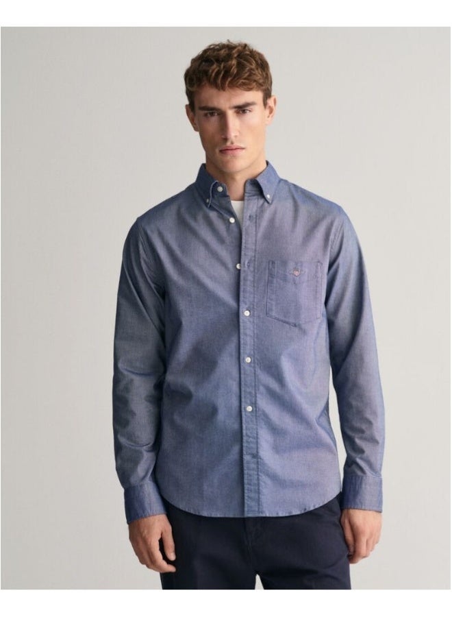 Gant Regular Fit Classic Oxford Shirt - Image 3