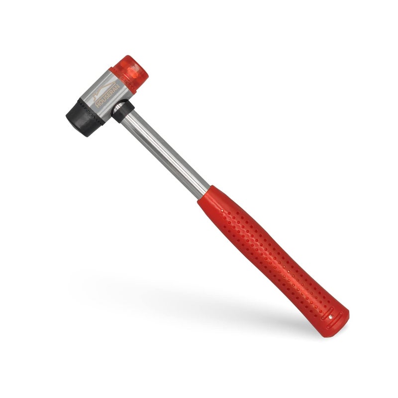HOUSERAN Rubber Mallet, Small Rubber Mallet, Small Hammer, Nylon Hammer, Rubber Mallet Hammer for Vinyl Flooring, Tile, Crafts, Jewelry Making - Image 1