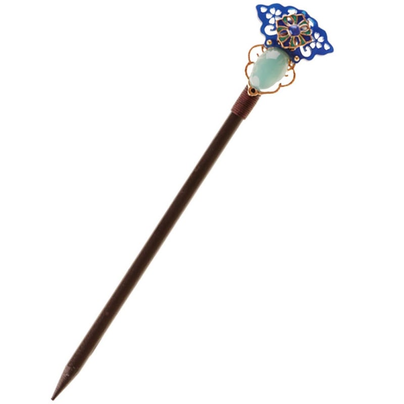 Wooden Hair Stick with Tassel Vintage Hanfu Hair Chopsticks for Women for Buns - Image 1