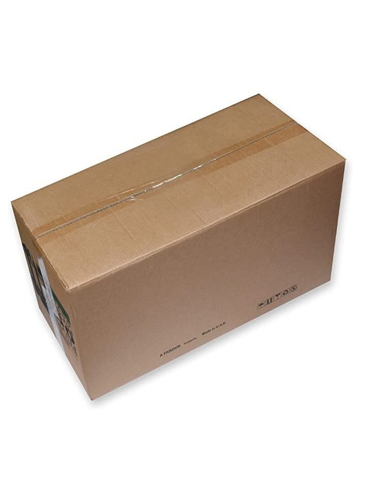 FIS - FIS Pack of 24 Pieces Fixed Mechanism Box File Black/Silver - Image 1