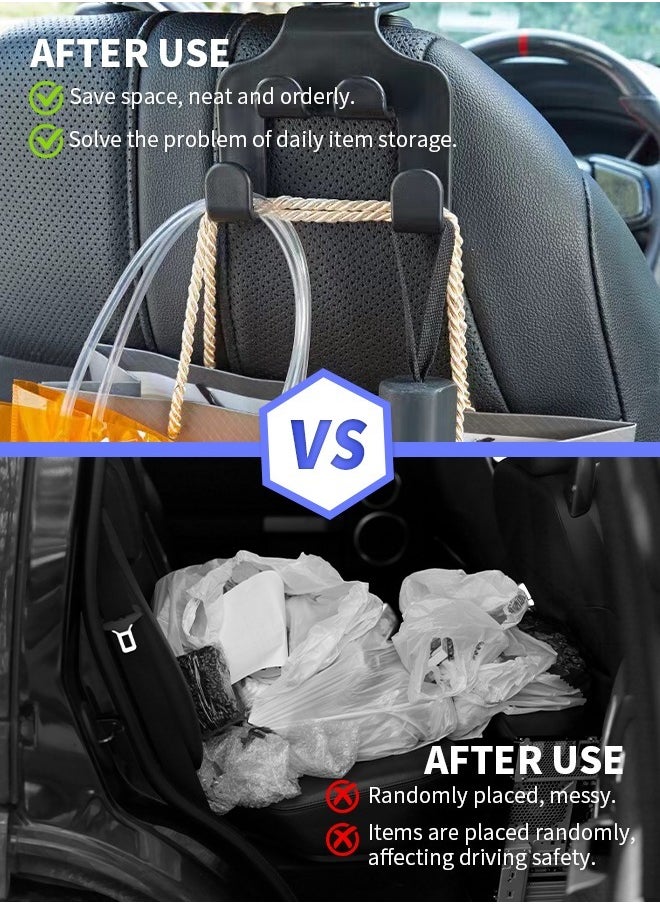 Generic Universal Auto Backseat Hanger, High Quality and Durable Car Seat Hooks for Grocery Bags and Coats, Space-Saving for Vehicles  - Image 4