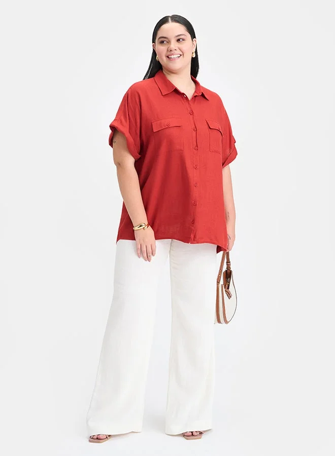 Virgio VIRGIO Linen Oversize Shirt