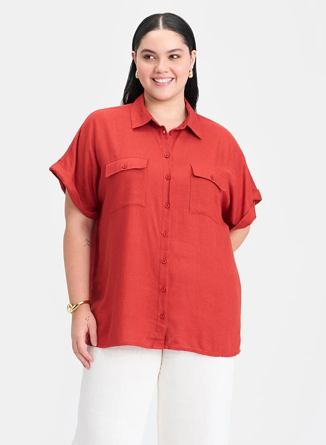 Virgio VIRGIO Linen Oversize Shirt