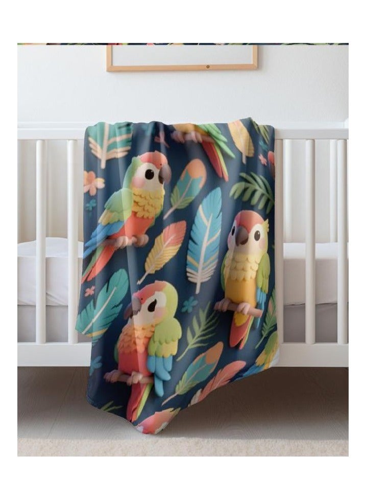 عام بطانية رقيقة من الفانيلا (دافئة ومريحة، ومناسبة للنوم واستخدام الألعاب وإزالة الغبار ومقاومة للرمل) 150 سم * 200 سم - 978 - Image 5