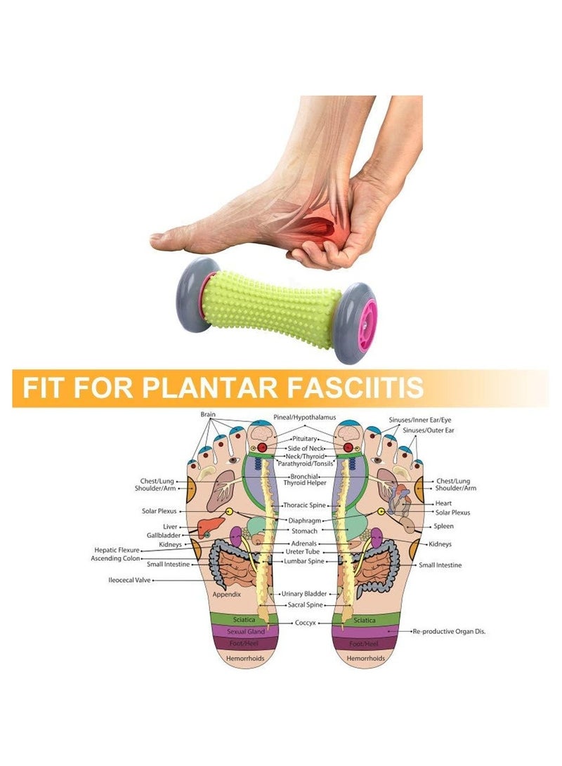 general Plantar Fasciitis Foot Massage Roller, Yoga Meridian Omni-Fascial Relaxation Roller Cylinder - Image 3