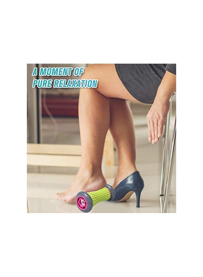general Plantar Fasciitis Foot Massage Roller, Yoga Meridian Omni-Fascial Relaxation Roller Cylinder - Image 2