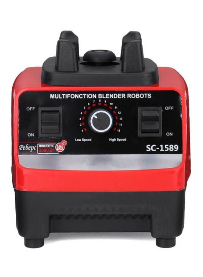 SilverCrest خلاط كهربائي عالي السرعة خالٍ من مادة BPA ومعالج طعام وكسارة عصائر ثلج وخلاط - Image 2