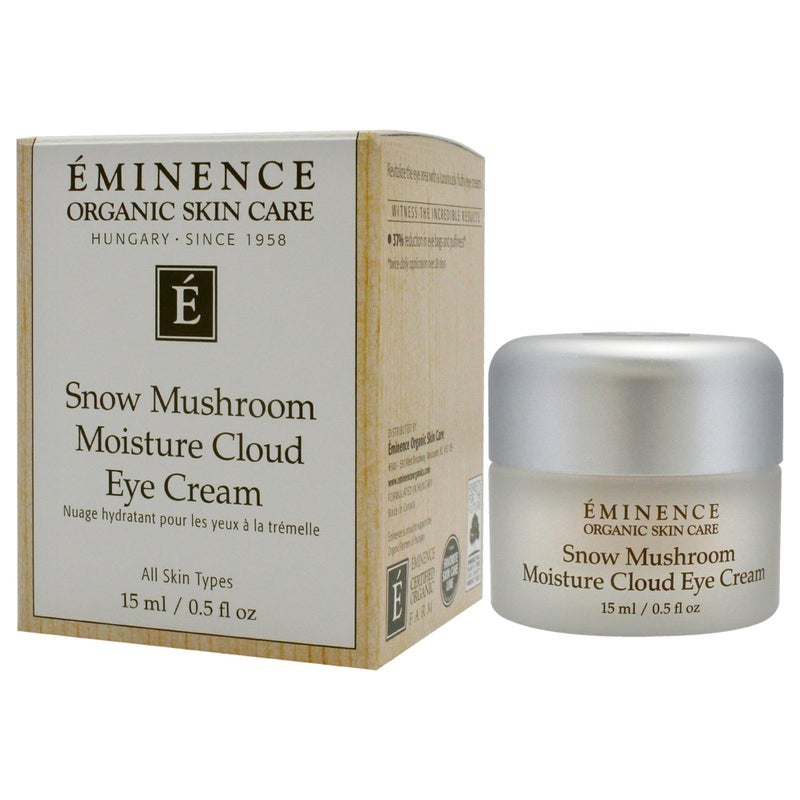 Eminence Organic Snow Mushroom Moisture Cloud Eye Cream 0.5 Fl Oz (Pack of 1) - Image 4