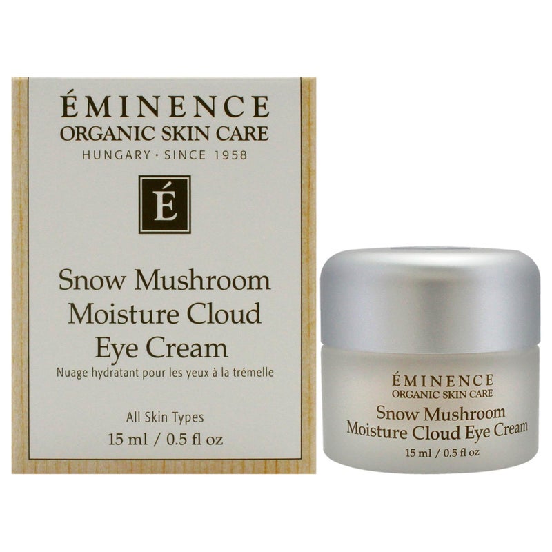 Eminence Organic Snow Mushroom Moisture Cloud Eye Cream 0.5 Fl Oz (Pack of 1) - Image 1