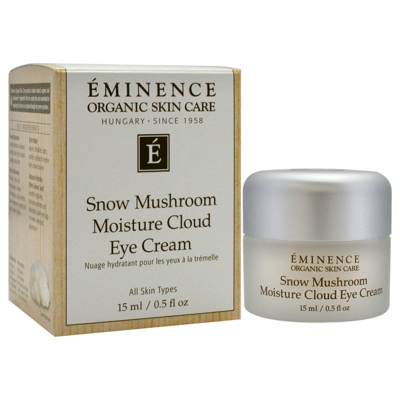 Eminence Organic Snow Mushroom Moisture Cloud Eye Cream 0.5 Fl Oz (Pack of 1) - Image 3