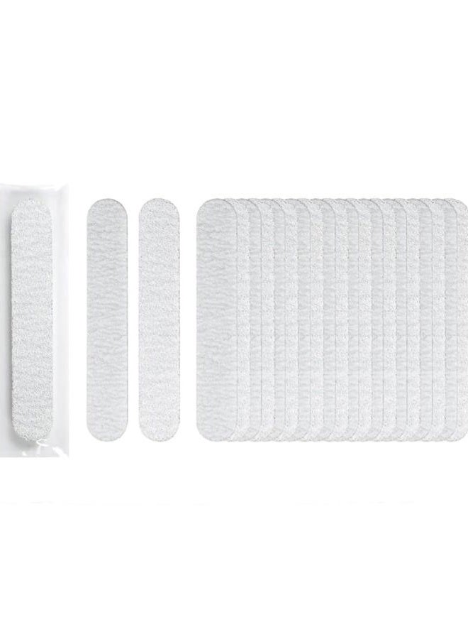 ForPro Professional Collection Mini Foam Board, Zebra, 100/180 Grit, Double-Sided Manicure Nail File, Individually-Wrapped, 3.5” L x .5” W, 50-Count - Image 2