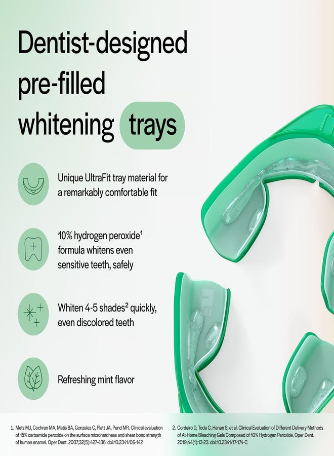 Opalescence Go 10% - Prefilled Teeth Whitening Trays Kit (10 Treatments - Hydrogen Peroxide - Mint - by Ultradent Products. Go Teeth Whitening Kit -Mint- Includes Toothbrush -5193-GO10-TB - Image 4