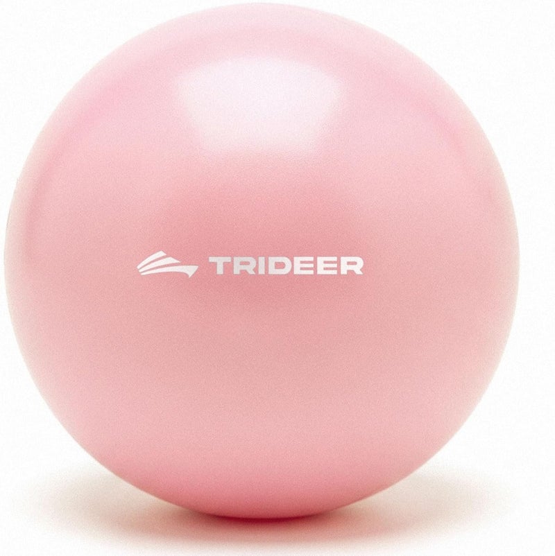 Trideer 9-Inch Pilates Ball, Small Exercise Ball for Yoga, Core Training, Physical Therapy, Balance, Stability and Stretching Pilates Equipment with Inflation Straw - Image 1