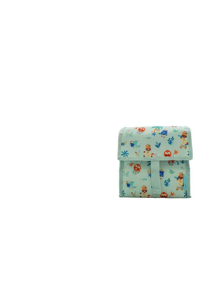 Marcus & Marcus Foldable Insulated Lunch Bag -Jungle Theme  - Image 4