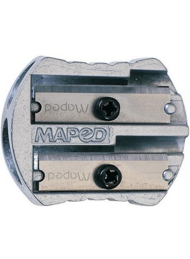 Maped Classic 2Hole Compact Metal Pencil Sharpener Durable & Compact - Image 2