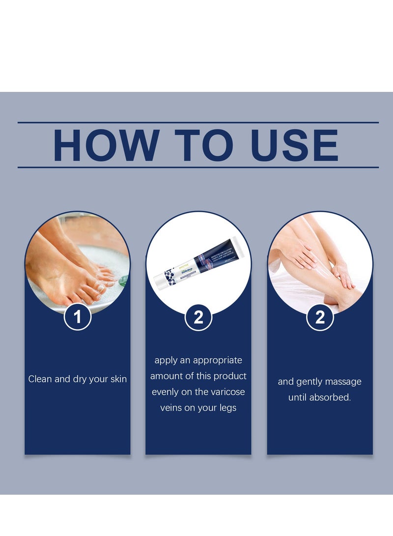 SOUTH MOON Cream Ayurvedic Solution For Management Of Varicose Veins, Spider Veins, Varicocele Helps reach the root cause of varicose veins Reduces Cramps, Itching & Swelling. Single Tube (20 gms).  - Image 5