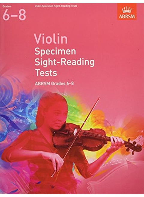 Violin Specimen Sight Reading Tests 6-8