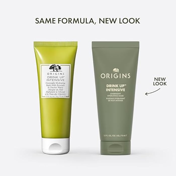 Origins Drink Up Intensive Overnight Hydrating Face Mask | Hydrates for 72 Hours | With Niacinamide, Hyaluronic Acid, & Avocado Butter - Image 2